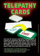 (image for) Telepathy Cards
